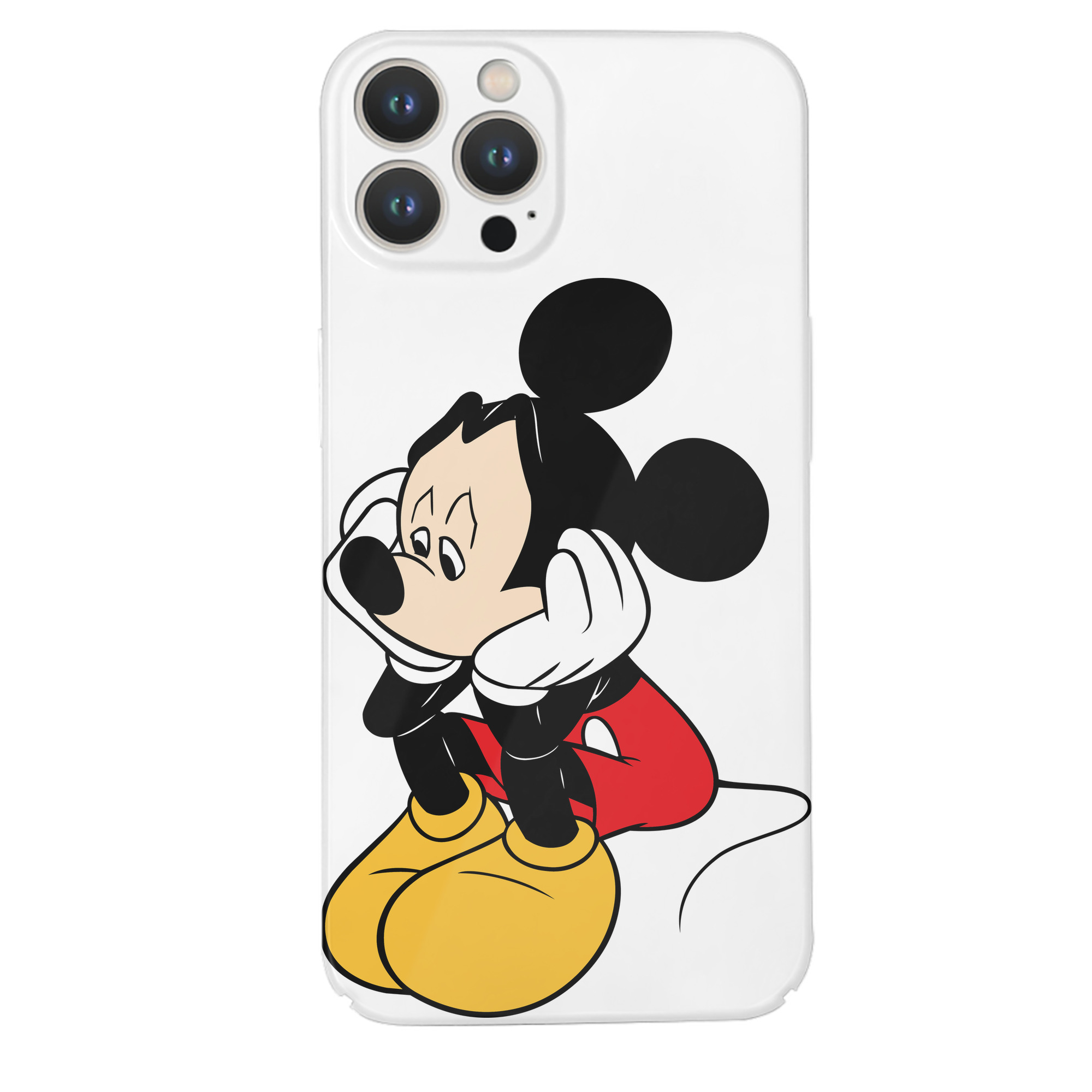 （画像用） ミッキーマウス Mickey Mouse 【iPhone 14シリーズ対応】ハードケース